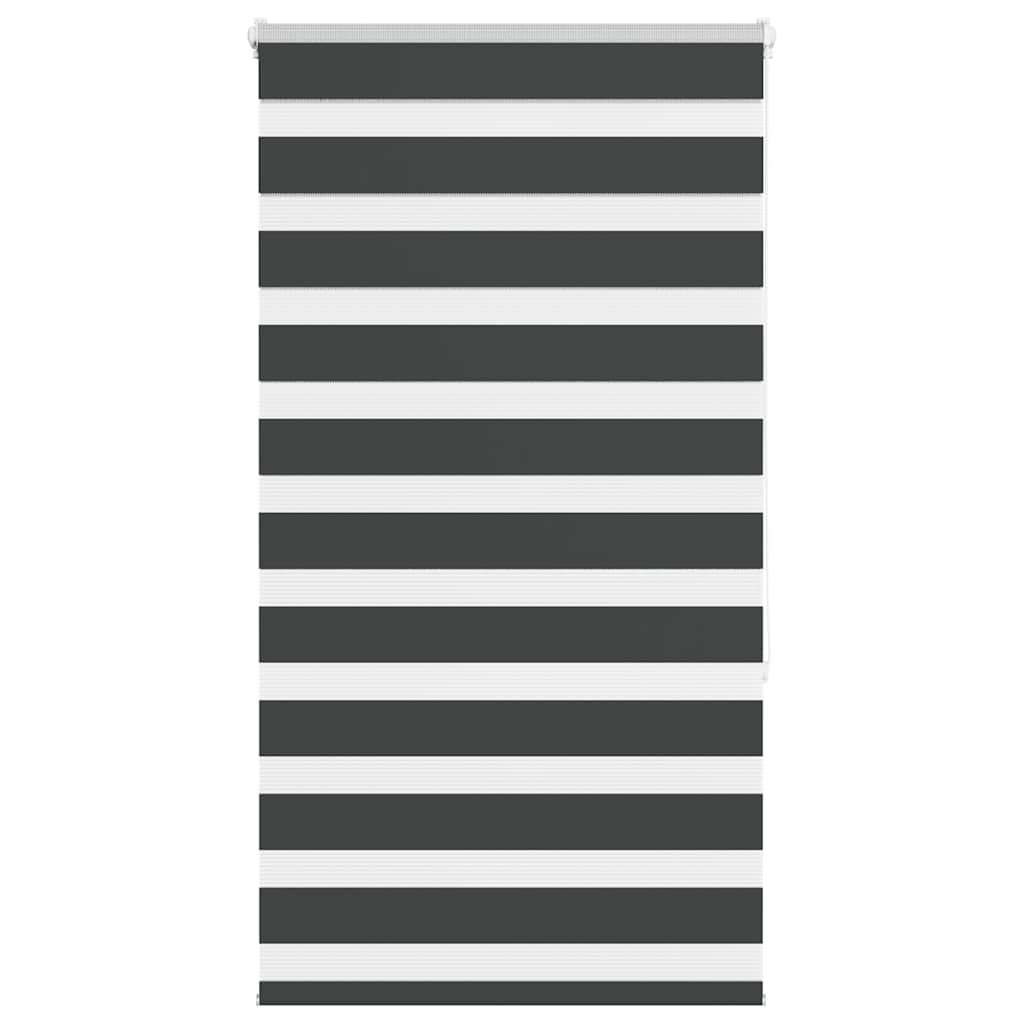 Ζέβρα τυφλή Μαύρο Πλάτος υφάσματος 75,9 εκ. Πολυεστέρας