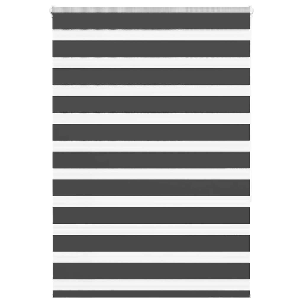 Ζέβρα τυφλή Μαύρο Πλάτος υφάσματος 95,9 εκ. Πολυεστέρας