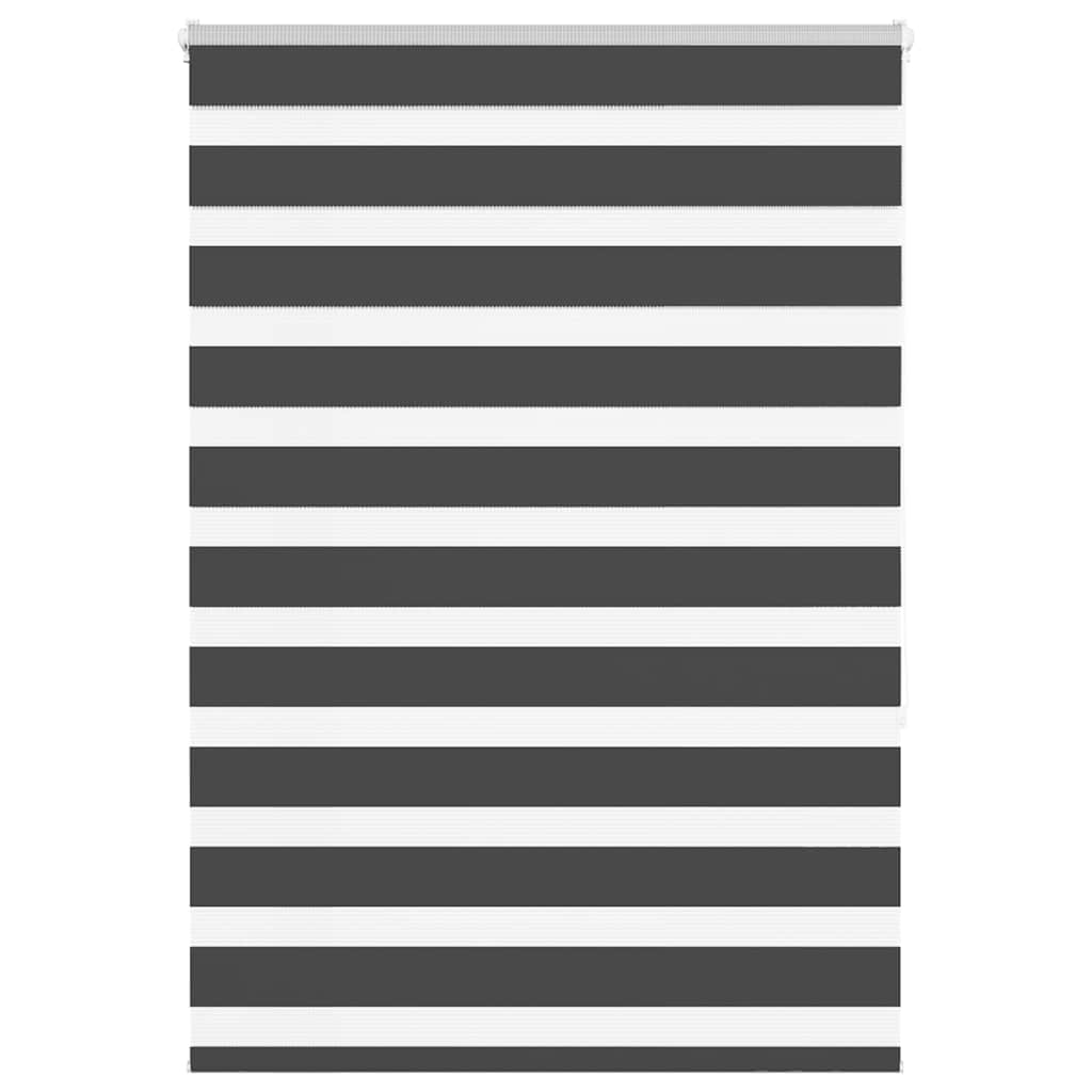 Ζέβρα τυφλή Μαύρο Πλάτος υφάσματος 110,9 εκ. Πολυεστέρας