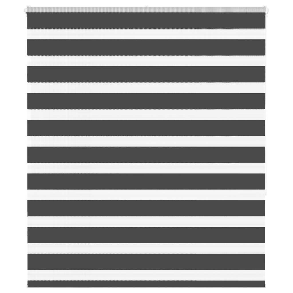 Ζέβρα τυφλή Μαύρο Πλάτος υφάσματος 125,9 εκ. Πολυεστέρας