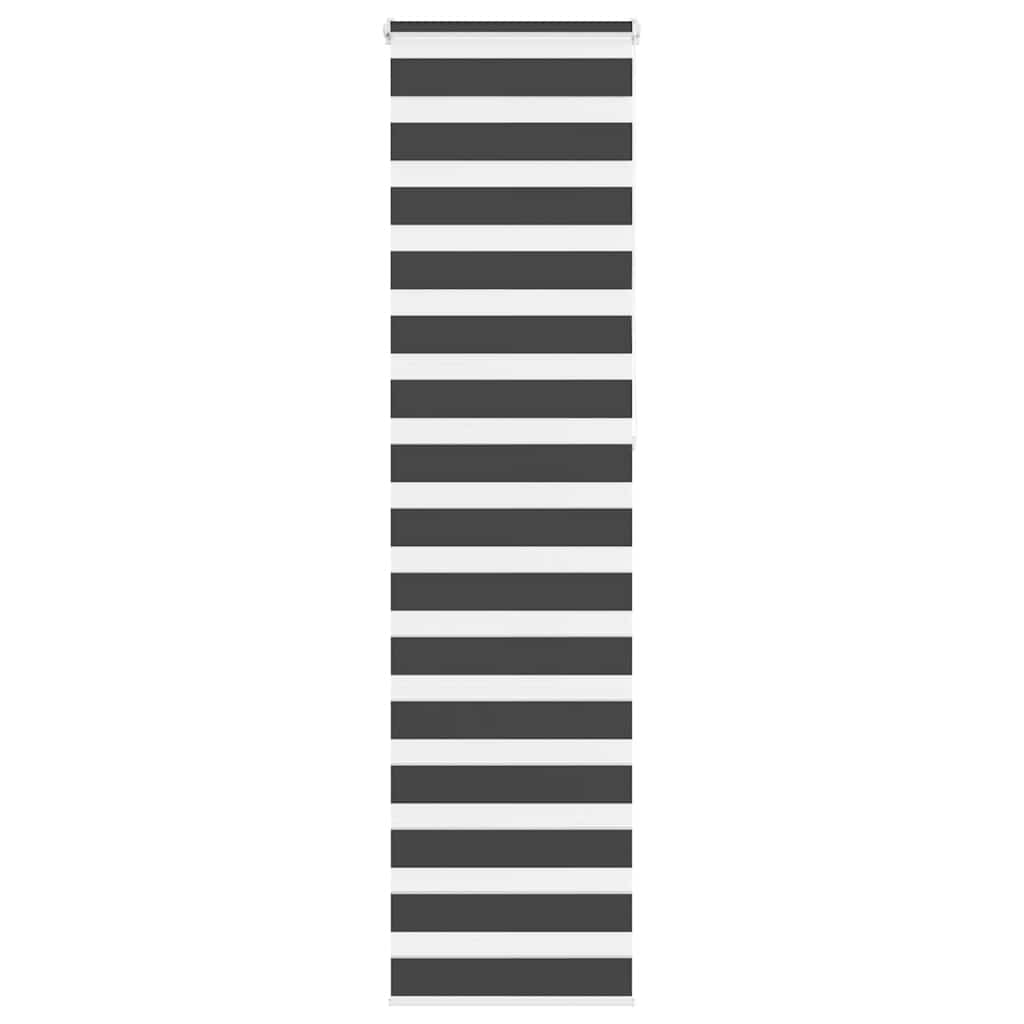 Ζέβρα τυφλή Μαύρο Πλάτος υφάσματος 45,9 εκ. Πολυεστέρας