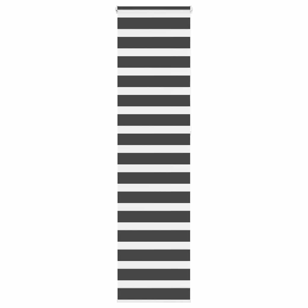 Ζέβρα τυφλή Μαύρο Πλάτος υφάσματος 55,9 εκ. Πολυεστέρας