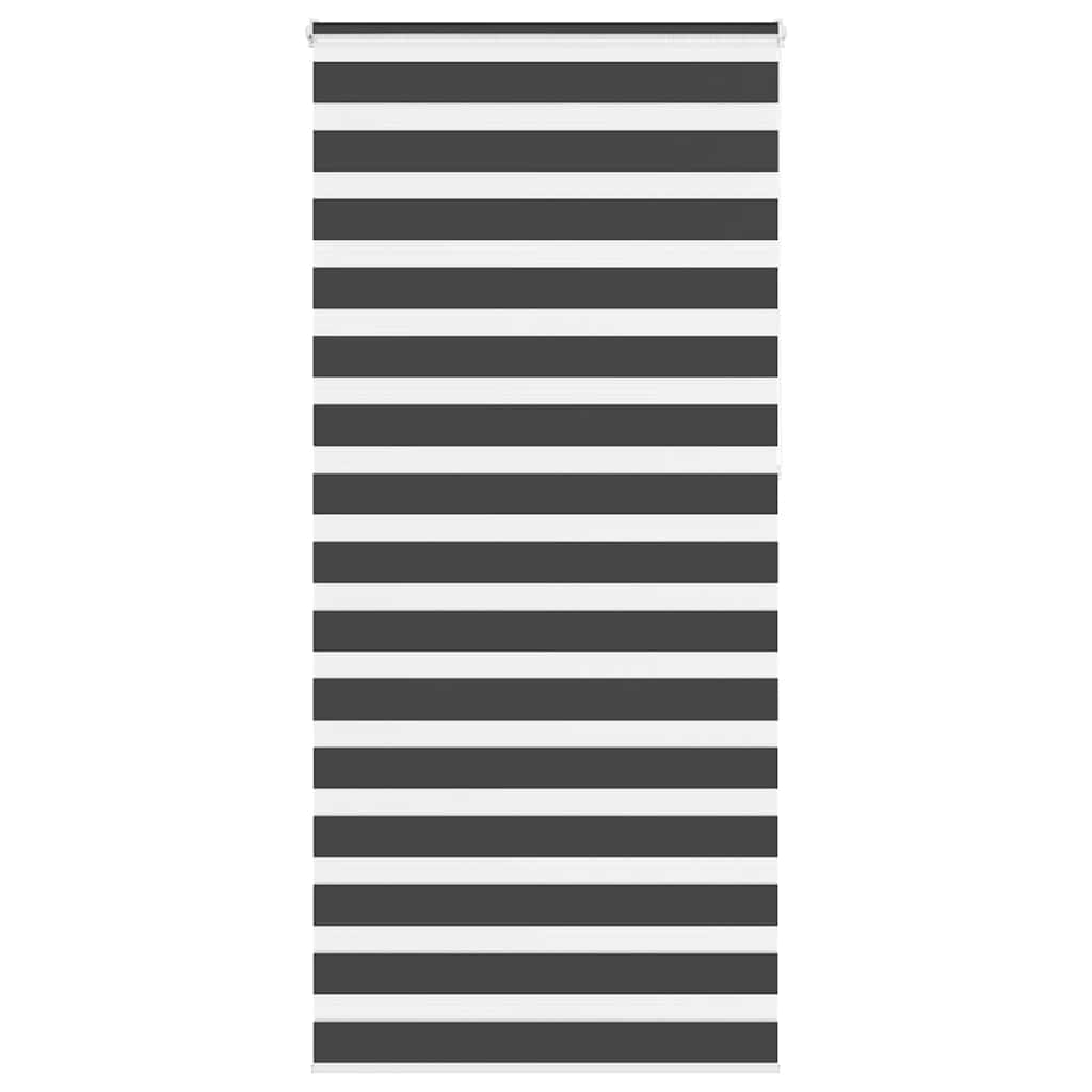 Ζέβρα τυφλή Μαύρο Πλάτος υφάσματος 95,9 εκ. Πολυεστέρας