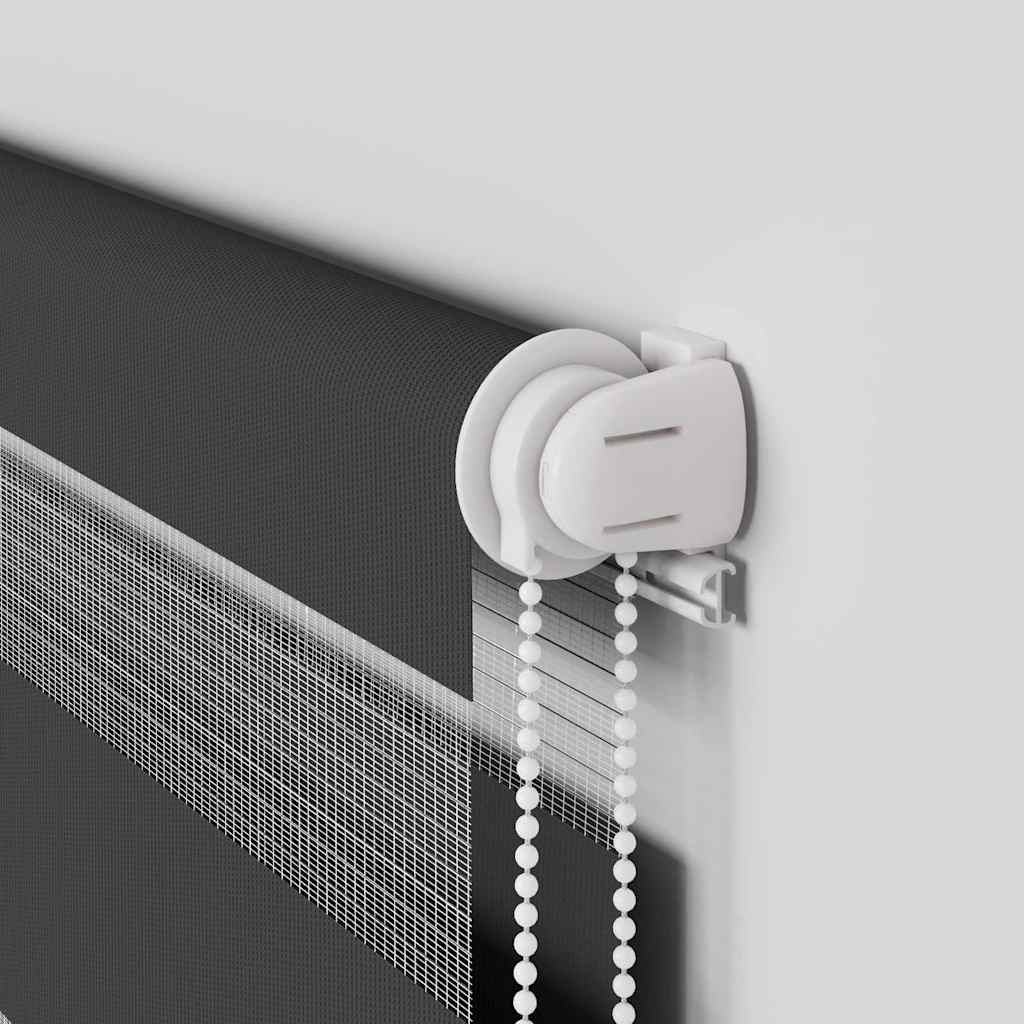 Ζέβρα τυφλή Μαύρο Πλάτος υφάσματος 95,9 εκ. Πολυεστέρας