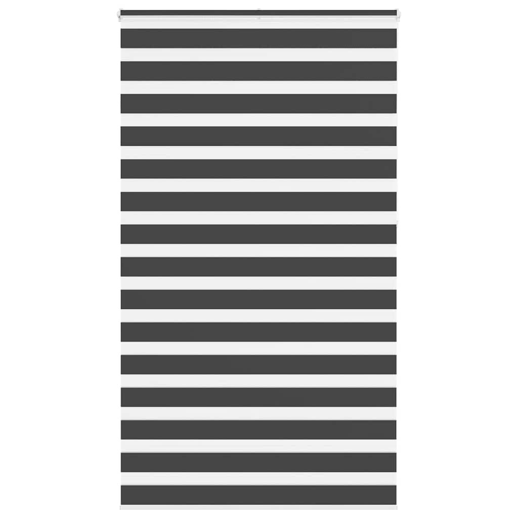 Ζέβρα τυφλή Μαύρο Πλάτος υφάσματος 125,9 εκ. Πολυεστέρας