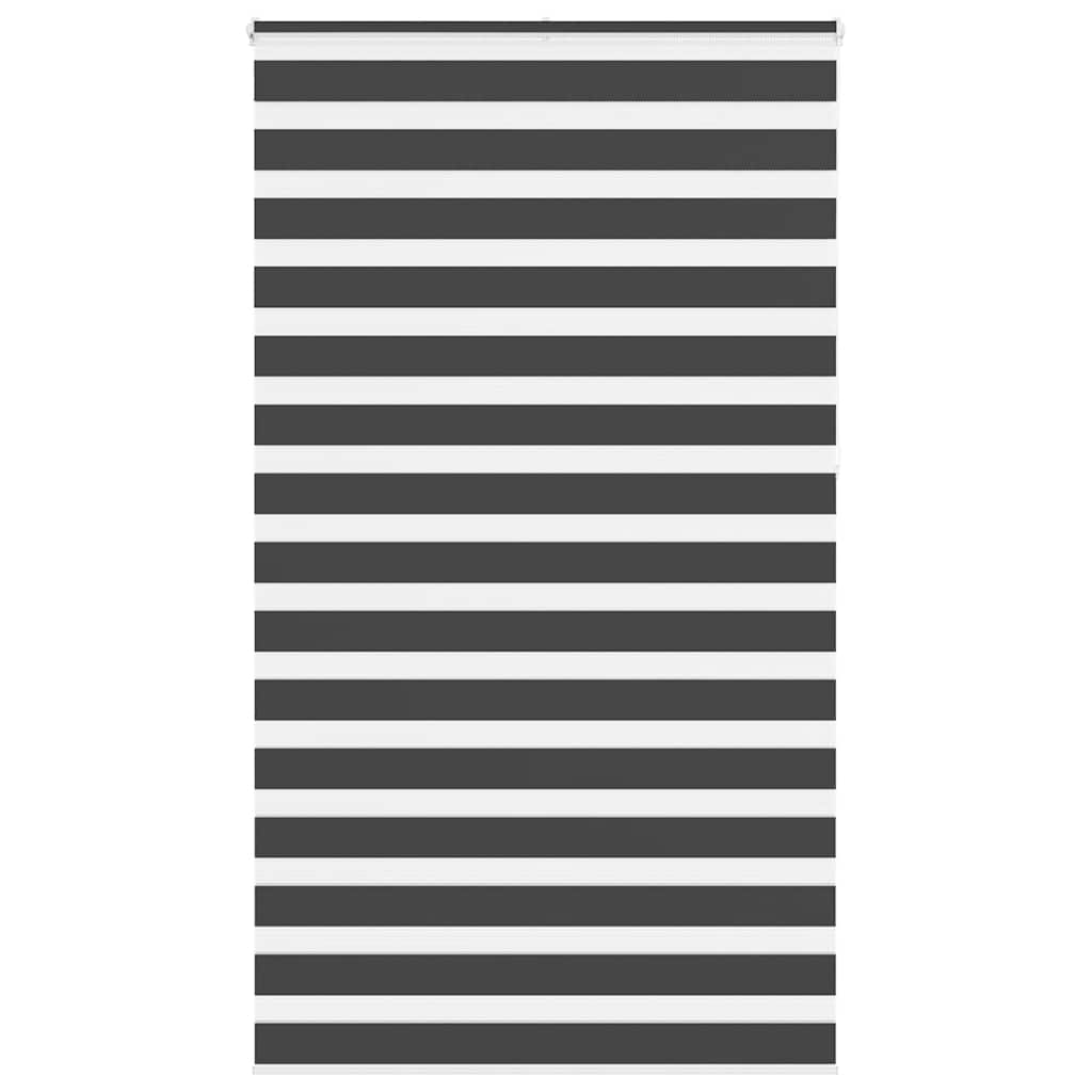 Ζέβρα τυφλή Μαύρο Πλάτος υφάσματος 130,9 εκ. Πολυεστέρας