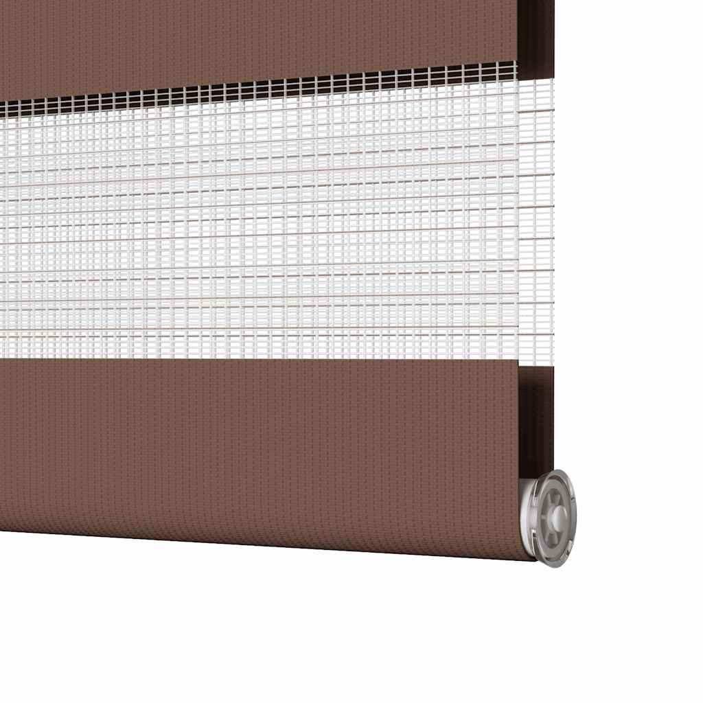 Ζέβρα τυφλή Καφέ Πλάτος υφάσματος 115,9 εκ. Πολυεστέρας