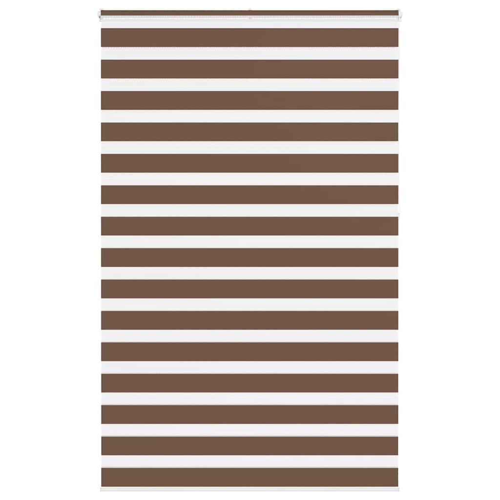 Στόρι Ζέβρας Καφέ 150x230 εκ. Πλάτος Υφάσματος 145,9 εκ. Πολυεστέρας - Pakobazaar