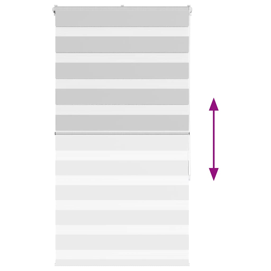 Ζέβρα τυφλή Ανοιχτό Γκρι Πλάτος υφάσματος 65,9 εκ. Πολυεστέρας