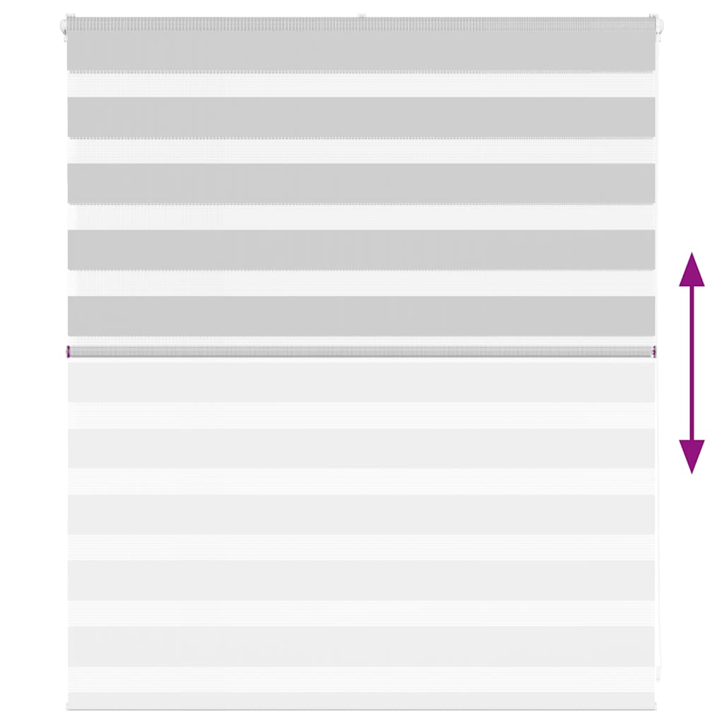 Ζέβρα τυφλή Ανοιχτό Γκρι Πλάτος υφάσματος 115,9 εκ. Πολυεστέρας