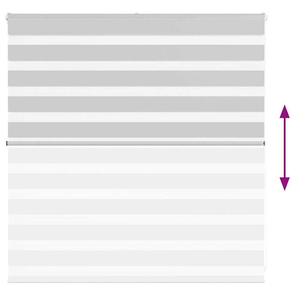 Ζέβρα τυφλή Ανοιχτό Γκρι Πλάτος υφάσματος 145,9 εκ. Πολυεστέρας