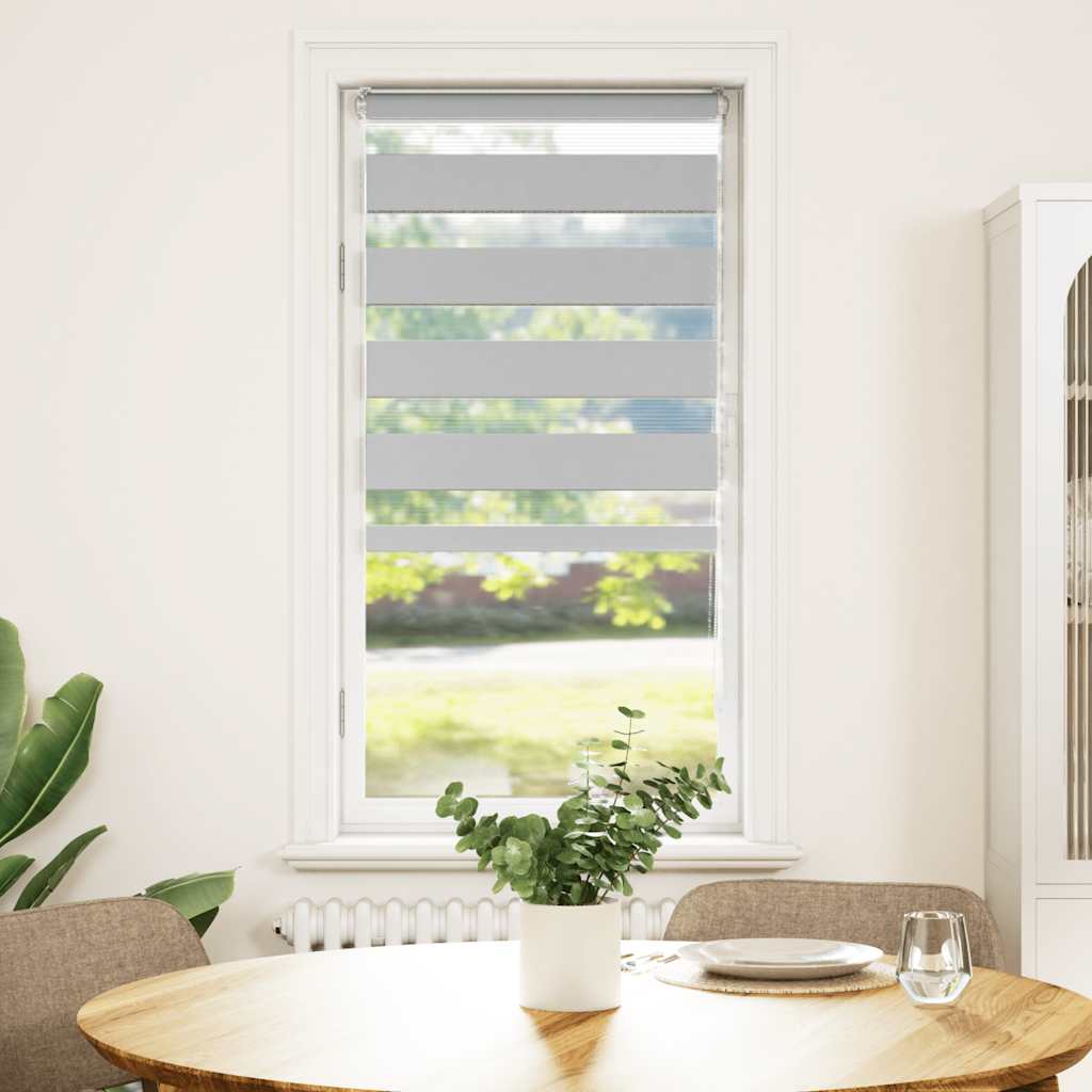 Ζέβρα τυφλή Ανοιχτό Γκρι Πλάτος υφάσματος 50,9 εκ. Πολυεστέρας - Pakobazaar