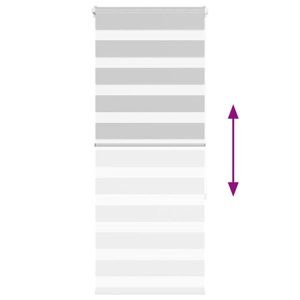 Ζέβρα τυφλή Ανοιχτό Γκρι Πλάτος υφάσματος 50,9 εκ. Πολυεστέρας - Pakobazaar