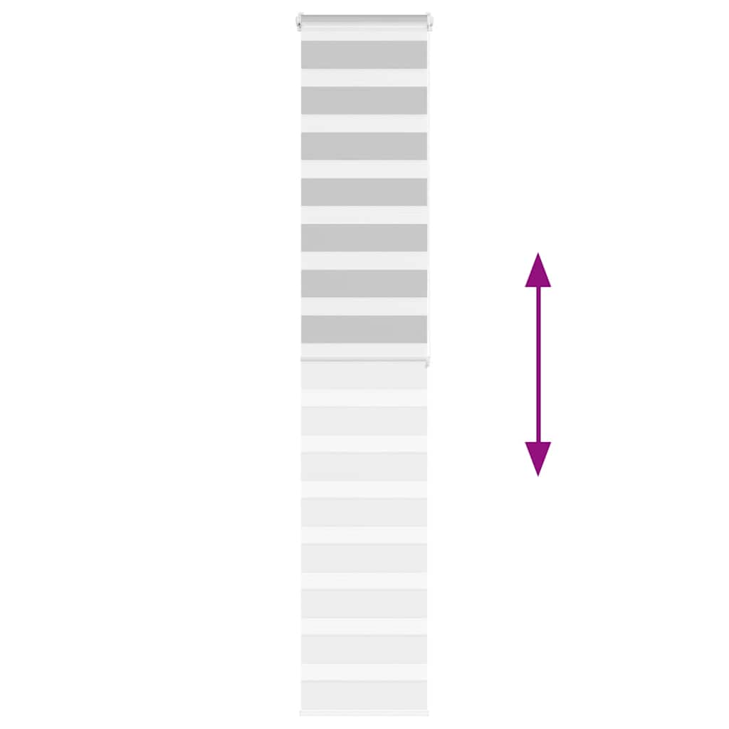 Ζέβρα τυφλή Ανοιχτό Γκρι Πλάτος υφάσματος 40,9 εκ. Πολυεστέρας - Pakobazaar