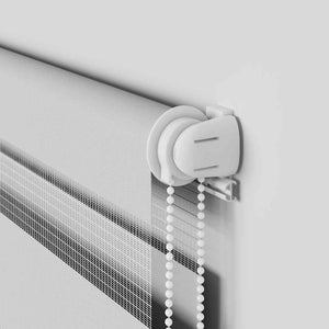 Ζέβρα τυφλή Ανοιχτό Γκρι Πλάτος υφάσματος 45,9 εκ. Πολυεστέρας