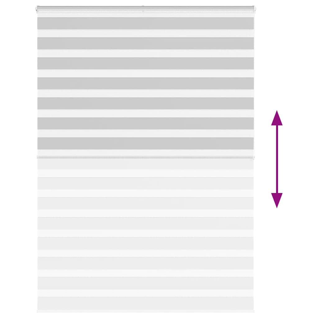 Ζέβρα τυφλή Ανοιχτό Γκρι Πλάτος υφάσματος 150,9 εκ. Πολυεστέρας - Pakobazaar