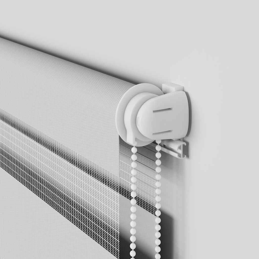 Ζέβρα τυφλή Ανοιχτό Γκρι Πλάτος υφάσματος 75,9 εκ. Πολυεστέρας - Pakobazaar