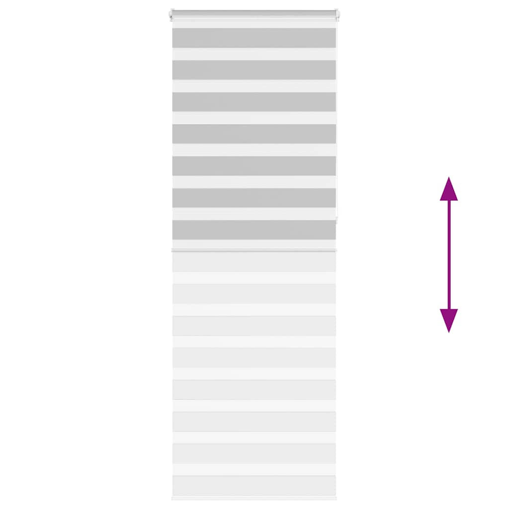 Ζέβρα τυφλή Ανοιχτό Γκρι Πλάτος υφάσματος 85,9 εκ. Πολυεστέρας - Pakobazaar