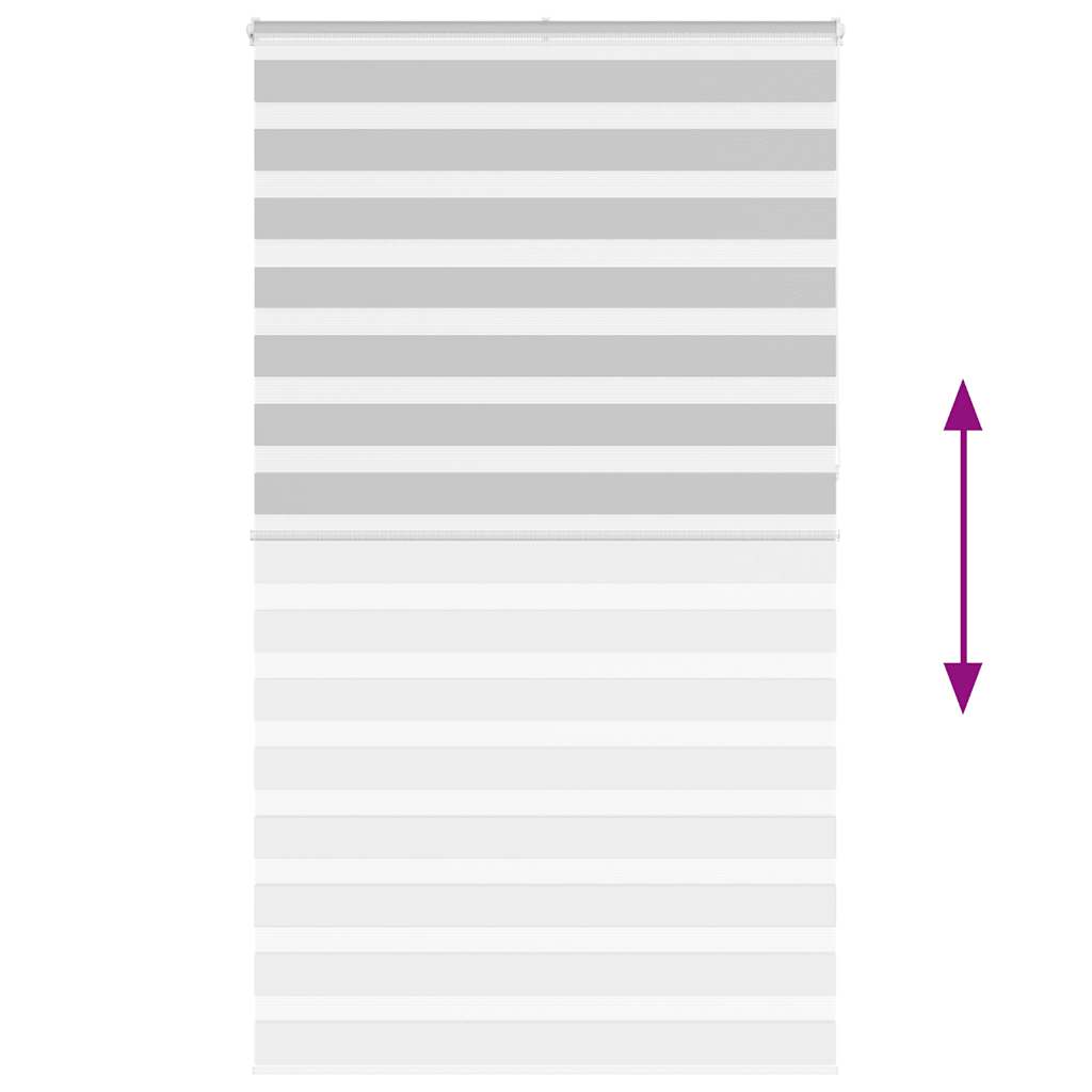 Ζέβρα τυφλή Ανοιχτό Γκρι Πλάτος υφάσματος 120,9 εκ. Πολυεστέρας