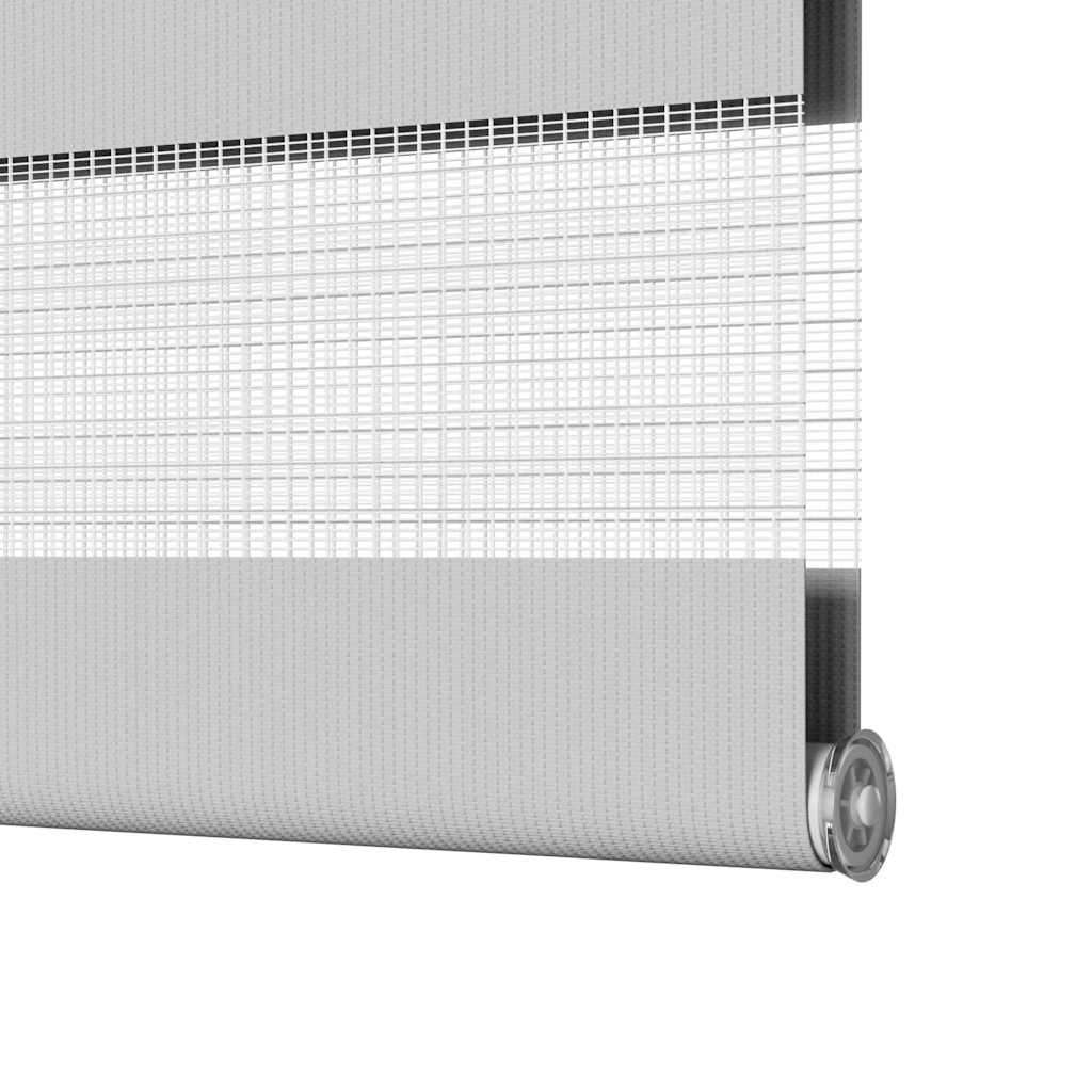 Ζέβρα τυφλή Ανοιχτό Γκρι Πλάτος υφάσματος 135,9 εκ. Πολυεστέρας