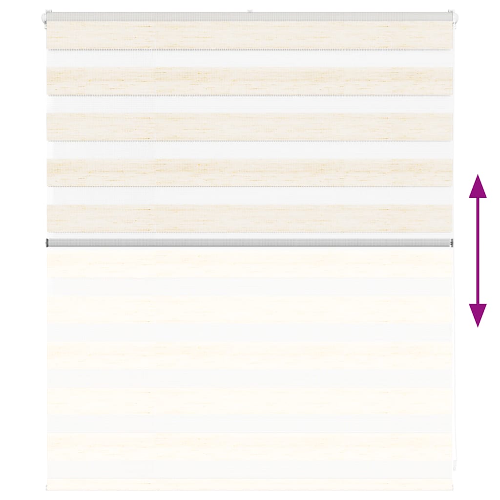 Ζέβρα τυφλή μπεζ μάρμαρο Πλάτος υφάσματος 120,9 εκ. Πολυεστέρας