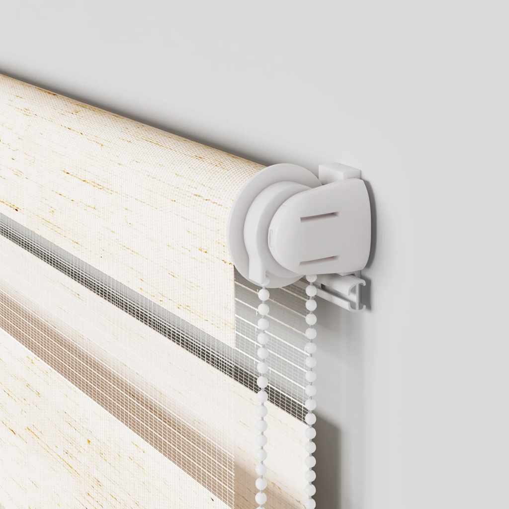 Ζέβρα τυφλή μπεζ μάρμαρο Πλάτος υφάσματος 115,9 εκ. Πολυεστέρας