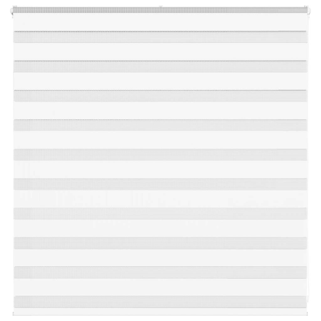 Ζέβρα τυφλή Λευκό Πλάτος υφάσματος 135,9 εκ. Πολυεστέρας