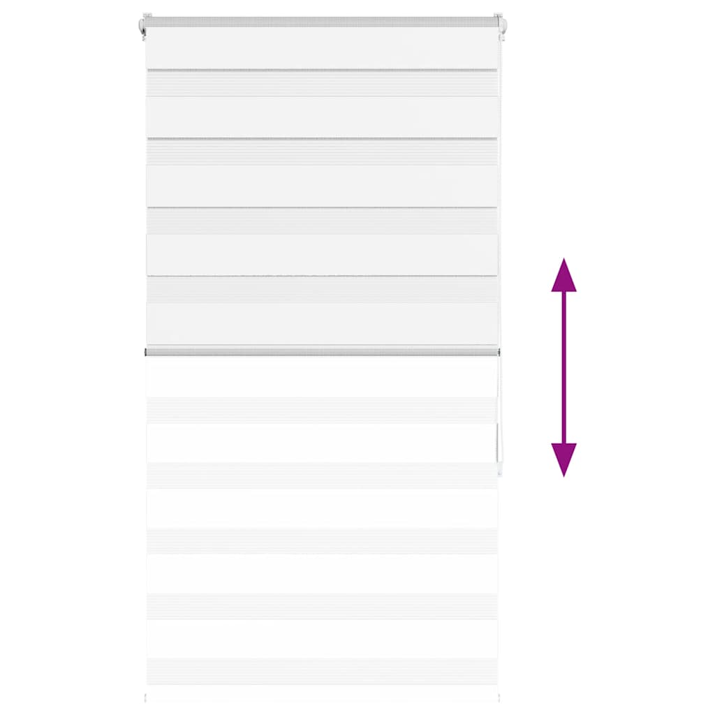 Ζέβρα τυφλή Καφέ Πλάτος υφάσματος 85,9 εκ. Πολυεστέρας