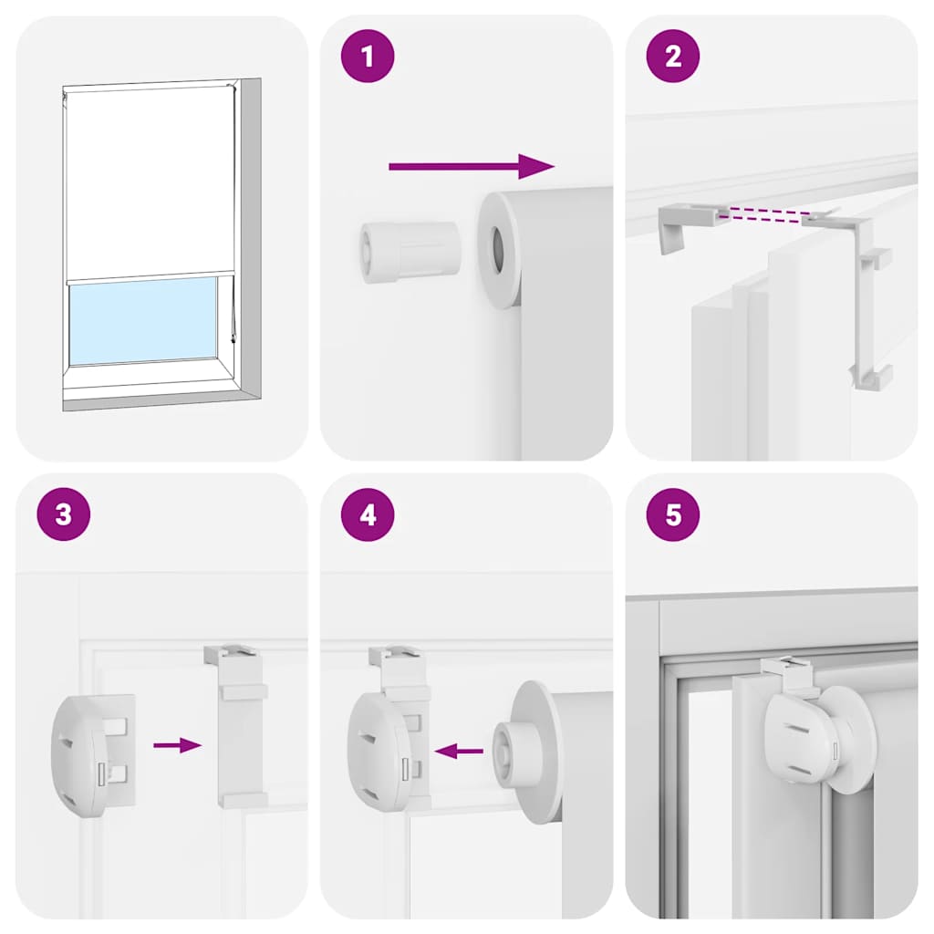 Κουρτίνα Μπάνιου Ρολό 70x240 εκ. Πλάτος υφάσματος 66 εκ.