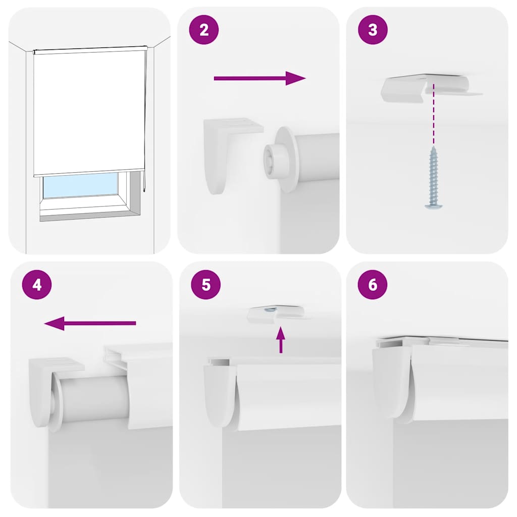 Κουρτίνα Μπάνιου Ρολό κασέτα 90x240εκ. Πλάτος υφάσματος 86εκ.
