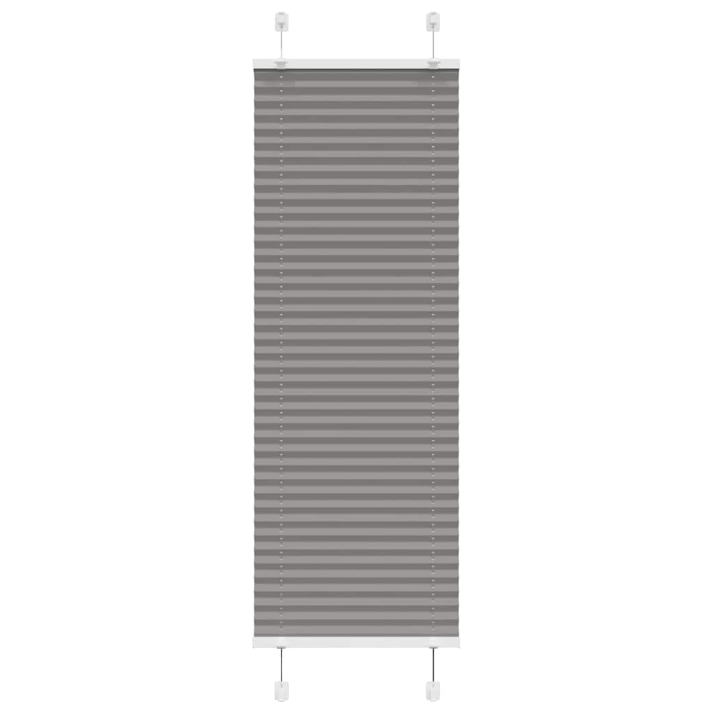Πλισέ περσίδα Ανθρακί 45x100 cm Πλάτος υφάσματος 44,4 cm