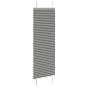 Πλισέ περσίδα Ανθρακί 45x100 cm Πλάτος υφάσματος 44,4 cm