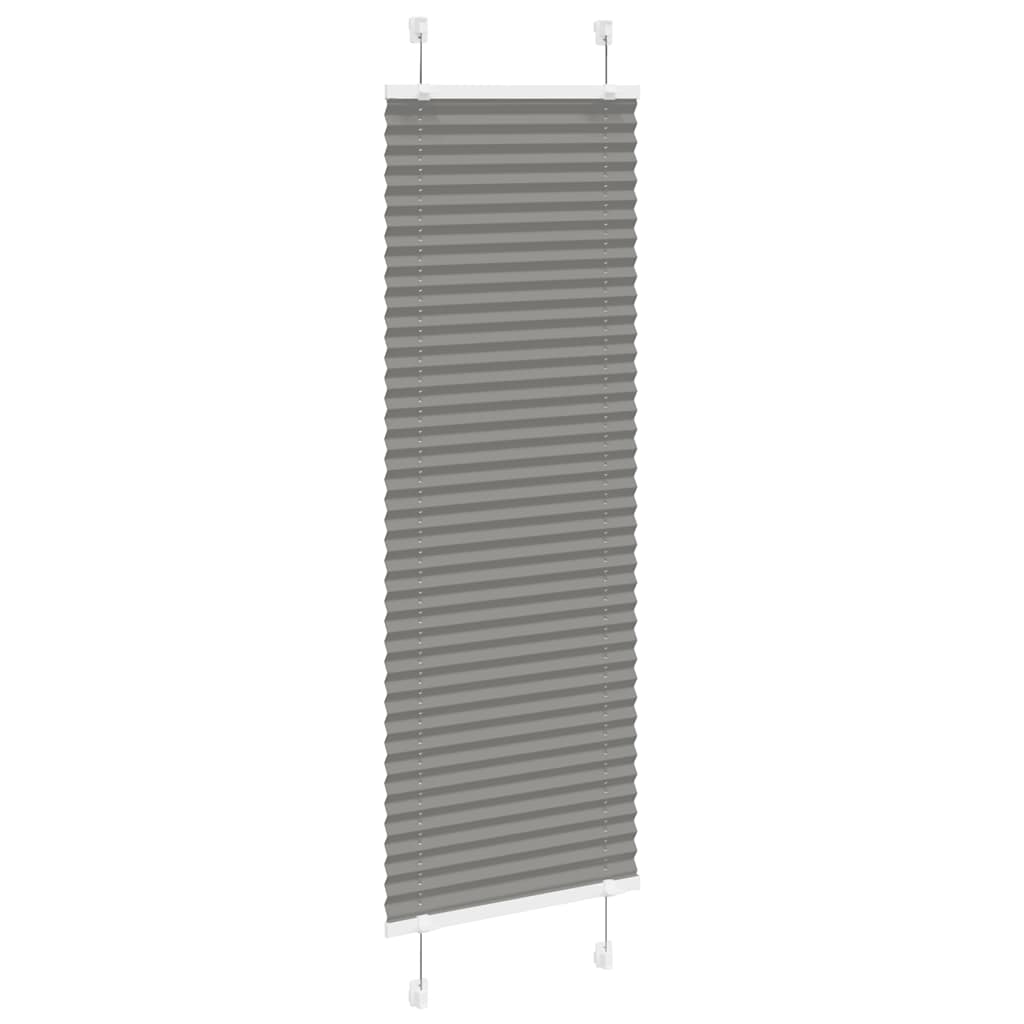 Πλισέ περσίδα Ανθρακί 50x100 cm Πλάτος υφάσματος 49,4 cm