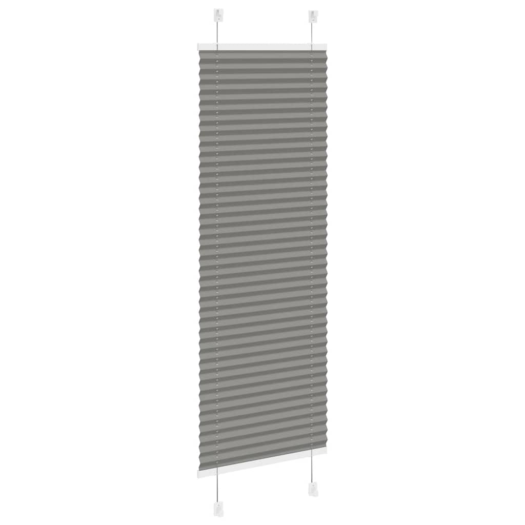 Πλισέ περσίδα Ανθρακί 50x100 cm Πλάτος υφάσματος 49,4 cm