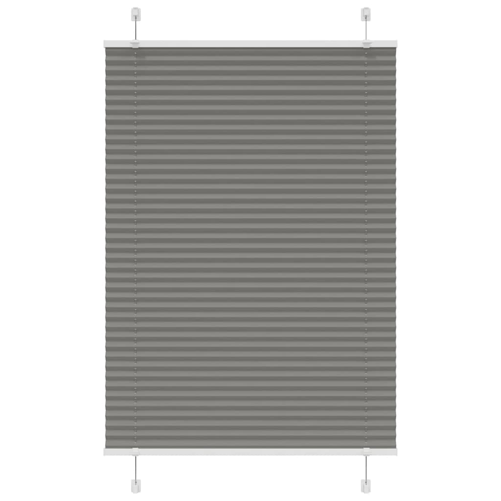 Πλισέ περσίδα Ανθρακί 85x100 cm Πλάτος υφάσματος 84,4 cm