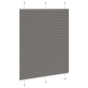 Πλισέ περσίδα Ανθρακί 105x100 cm Πλάτος υφάσματος 104,4 cm