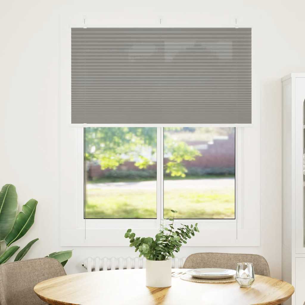 Πλισέ περσίδα Ανθρακί 105x100 cm Πλάτος υφάσματος 104,4 cm