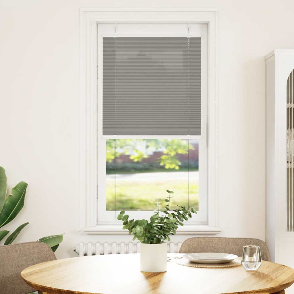 Πλισέ περσίδα Ανθρακί 55x150 cm Πλάτος υφάσματος 54,4 cm - Pakobazaar