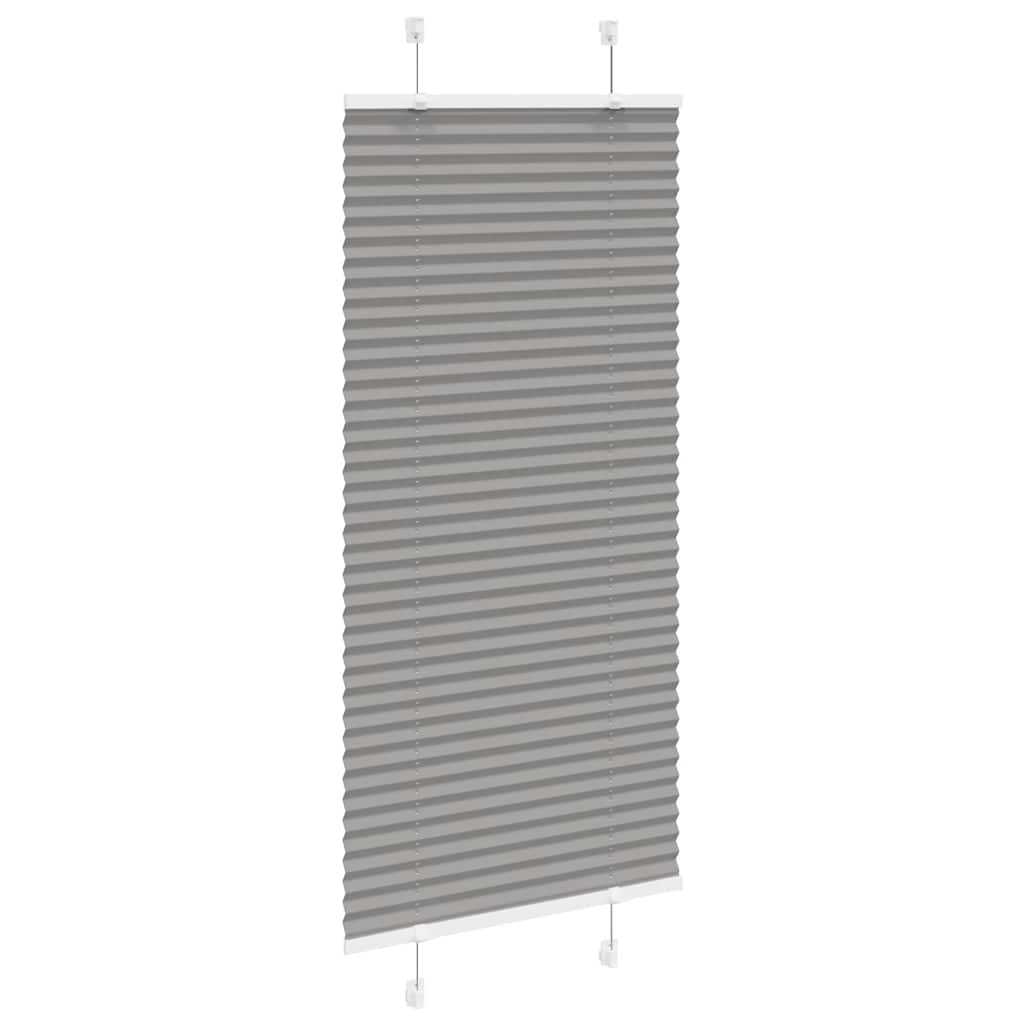 Πλισέ περσίδα Ανθρακί 55x150 cm Πλάτος υφάσματος 54,4 cm - Pakobazaar