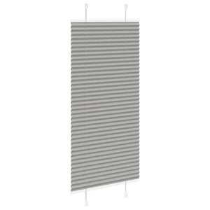 Πλισέ περσίδα Ανθρακί 55x150 cm Πλάτος υφάσματος 54,4 cm - Pakobazaar