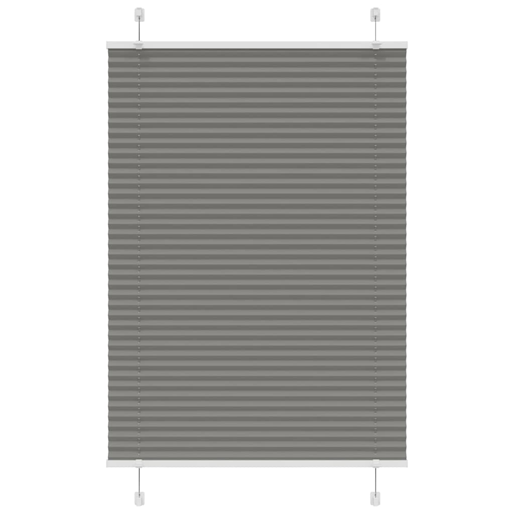 Πλισέ περσίδα Ανθρακί 90x150 cm Πλάτος υφάσματος 89,4 cm
