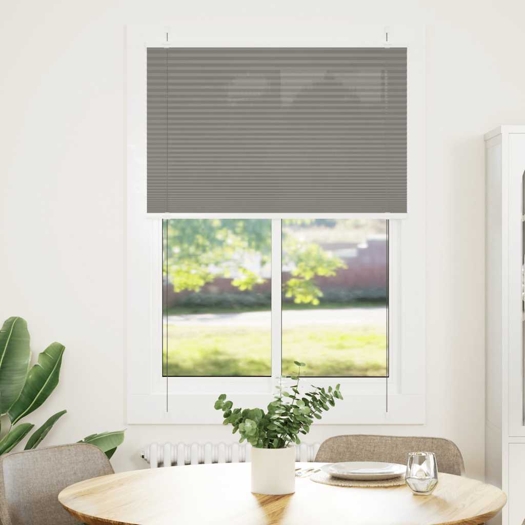 Πλισέ περσίδα Ανθρακί 90x150 cm Πλάτος υφάσματος 89,4 cm
