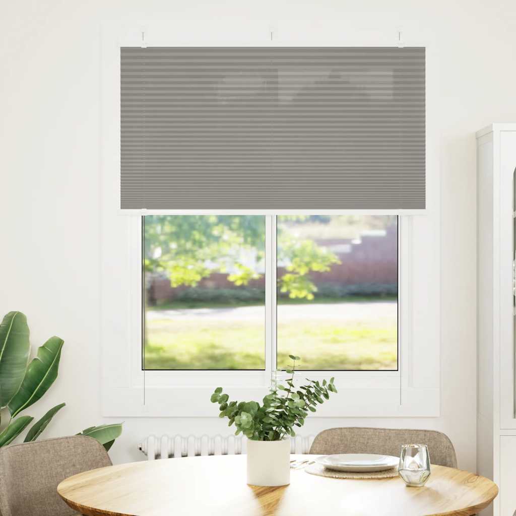 Πλισέ περσίδα Ανθρακί 105x150 cm Πλάτος υφάσματος 104,4 cm