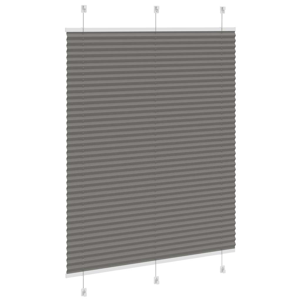 Πλισέ περσίδα Ανθρακί 105x150 cm Πλάτος υφάσματος 104,4 cm