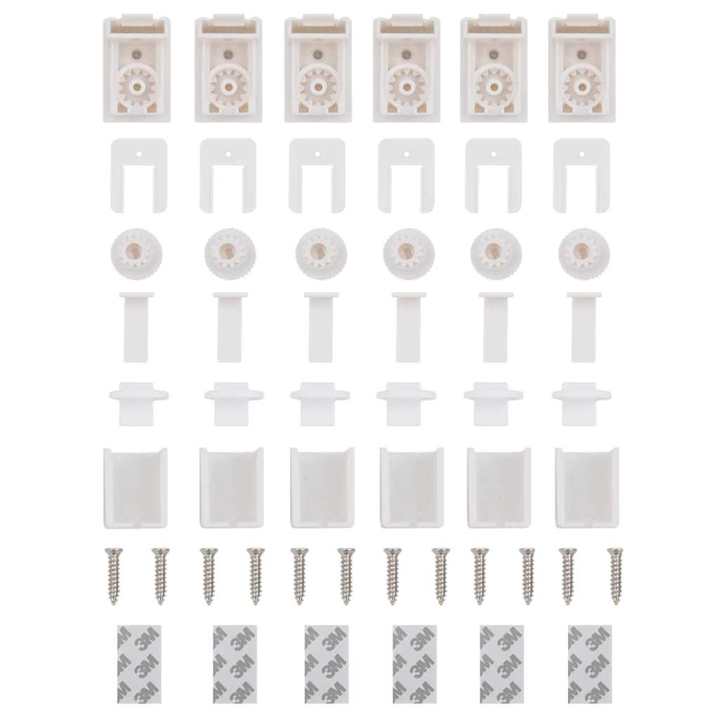 Πλισέ περσίδα Ανθρακί 110x150 cm Πλάτος υφάσματος 109,4 cm