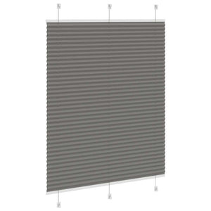 Πλισέ περσίδα Ανθρακί 110x150 cm Πλάτος υφάσματος 109,4 cm