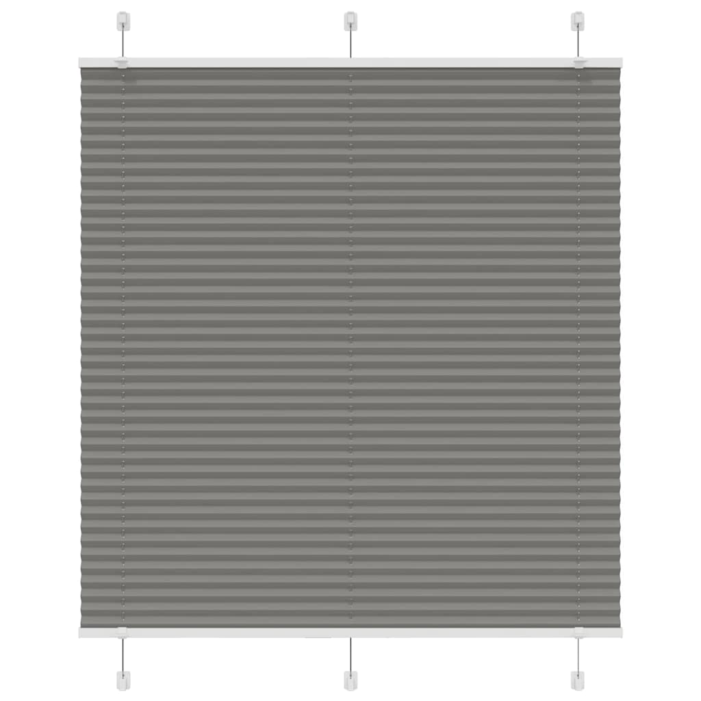 Πλισέ περσίδα Ανθρακί 120x150 cm Πλάτος υφάσματος 119,4 cm