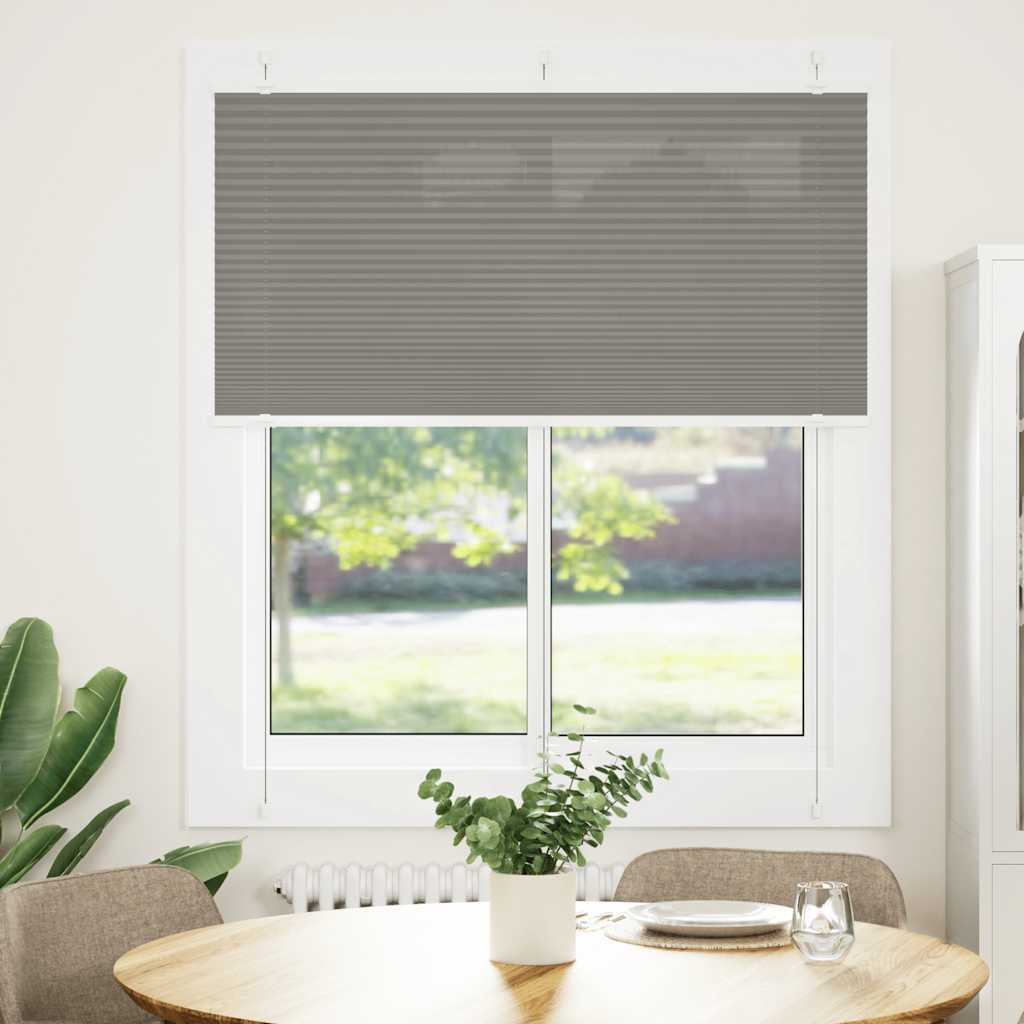 Πλισέ περσίδα Ανθρακί 120x150 cm Πλάτος υφάσματος 119,4 cm