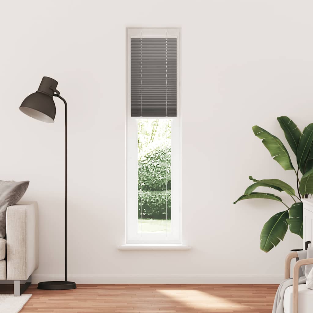 Πλισέ περσίδα Ανθρακί 40x200 cm Πλάτος υφάσματος 39,4 cm
