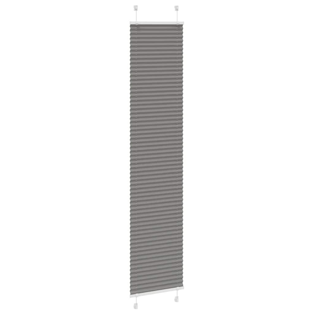 Πλισέ περσίδα Ανθρακί 50x200 cm Πλάτος υφάσματος 49,4 cm